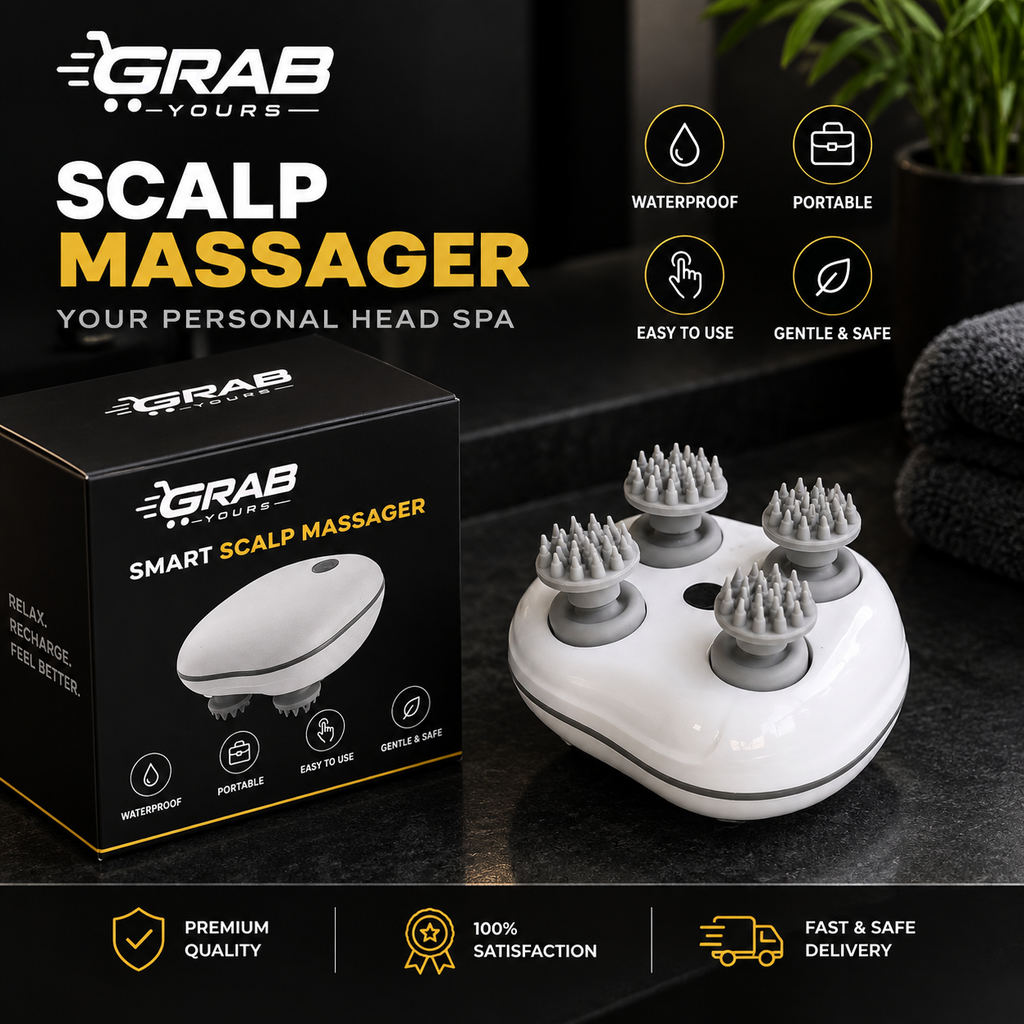 Grab Yours™ ScalpEase Massager